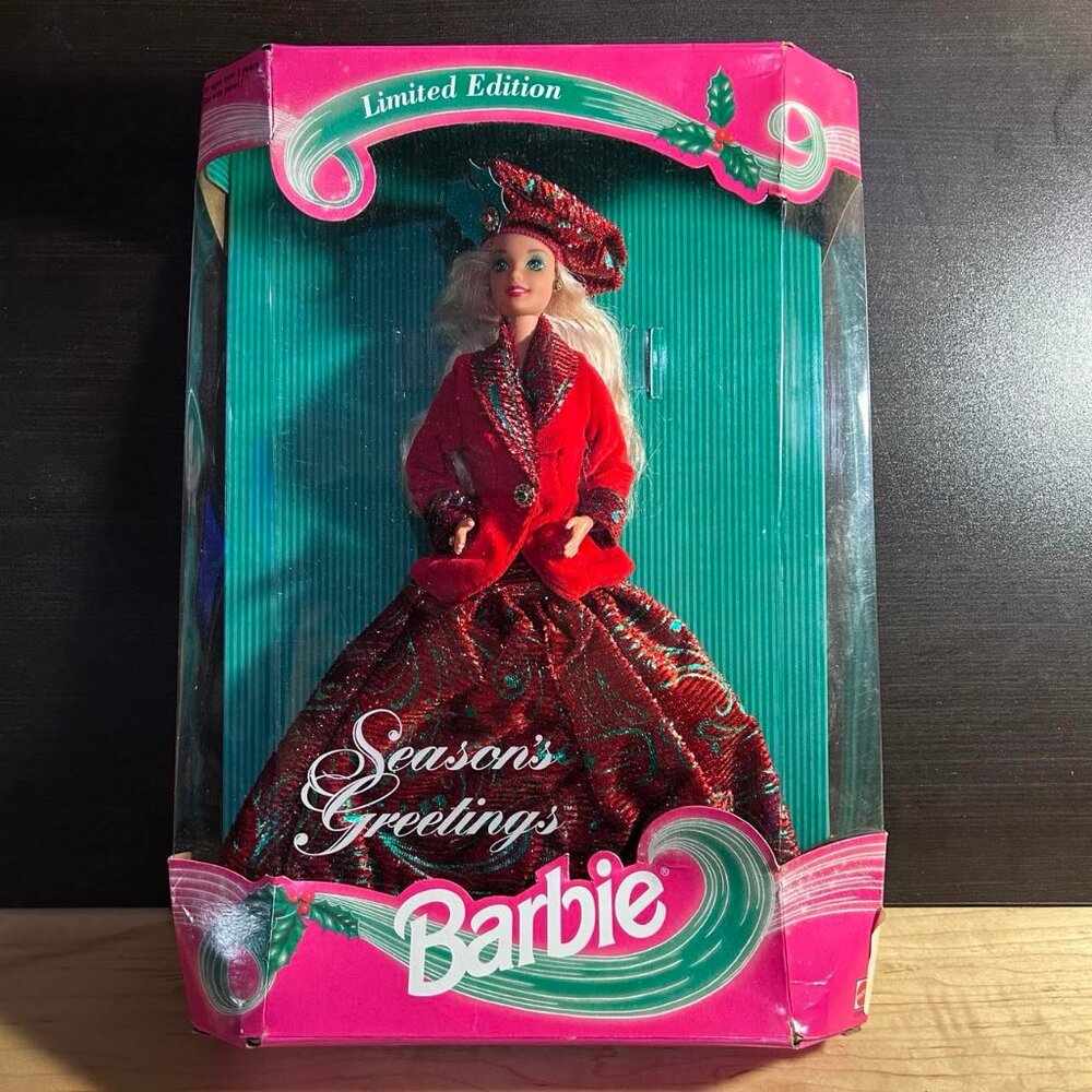 Mattel 1994 Limited Edition “Season’s Greeting’s” Barbie Doll